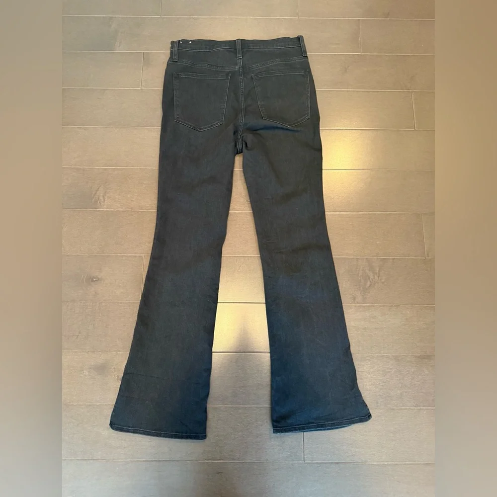 MADEWELL Roadtripper Skinny Flare Black Jeans - Picture 3 of 9